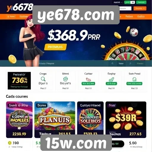 Promoções e bônus oferecidos pelo ye678.com