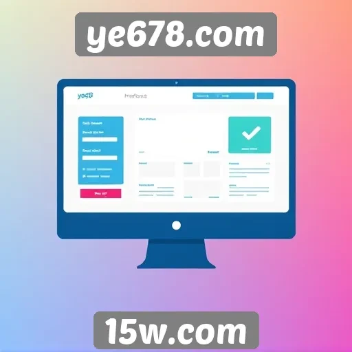 Interface do usuário do site ye678.com e sua usabilidade